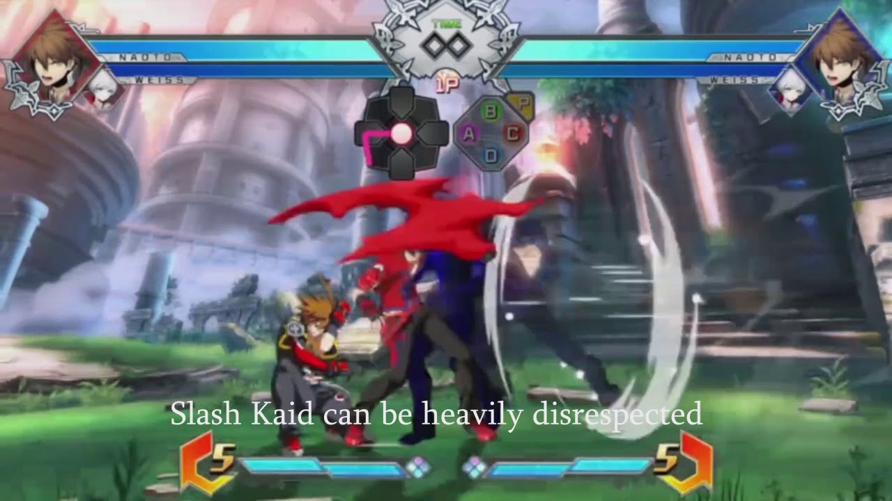 BBTAG Naoto Kurogane 5B Dash Cancel Applications