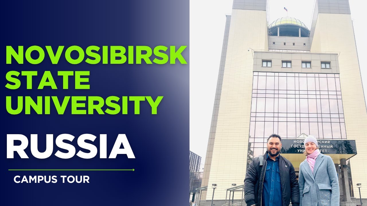 Inside Novosibirsk State University 🇷🇺 | Stunning Campus Tour! MBBS in Russia.