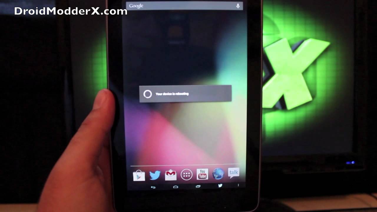 Google Nexus 7 720p Hack Mod Install Guide