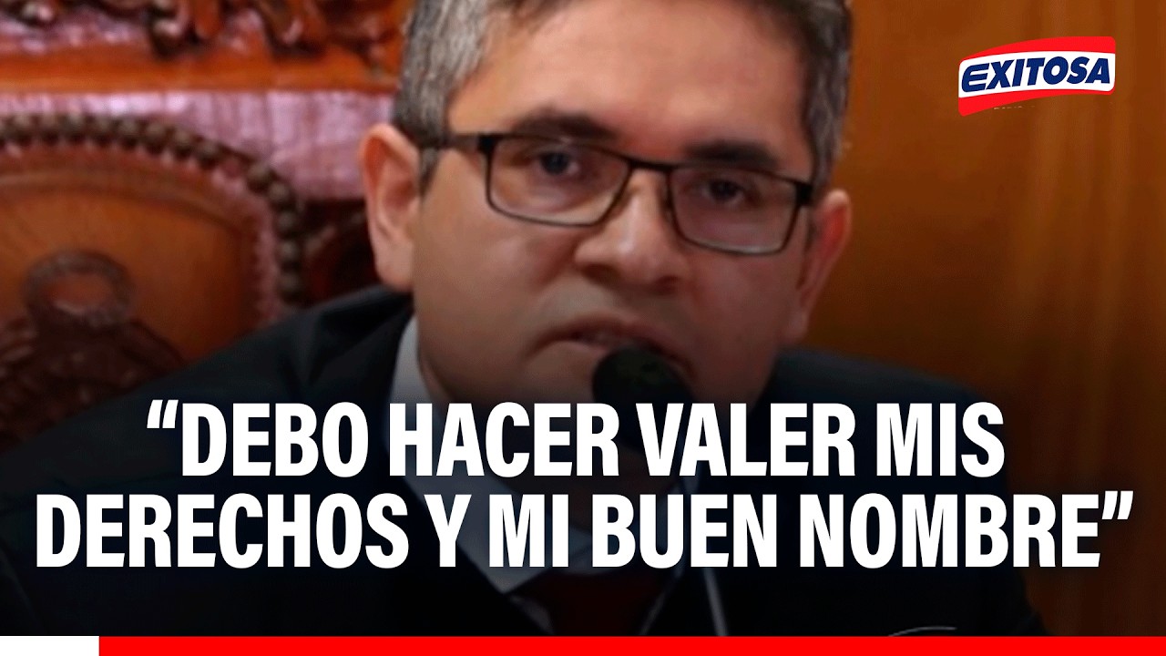🔴🔵Domingo Pérez no fue ratificado como fiscal provincial por la JNJ y anuncia acciones