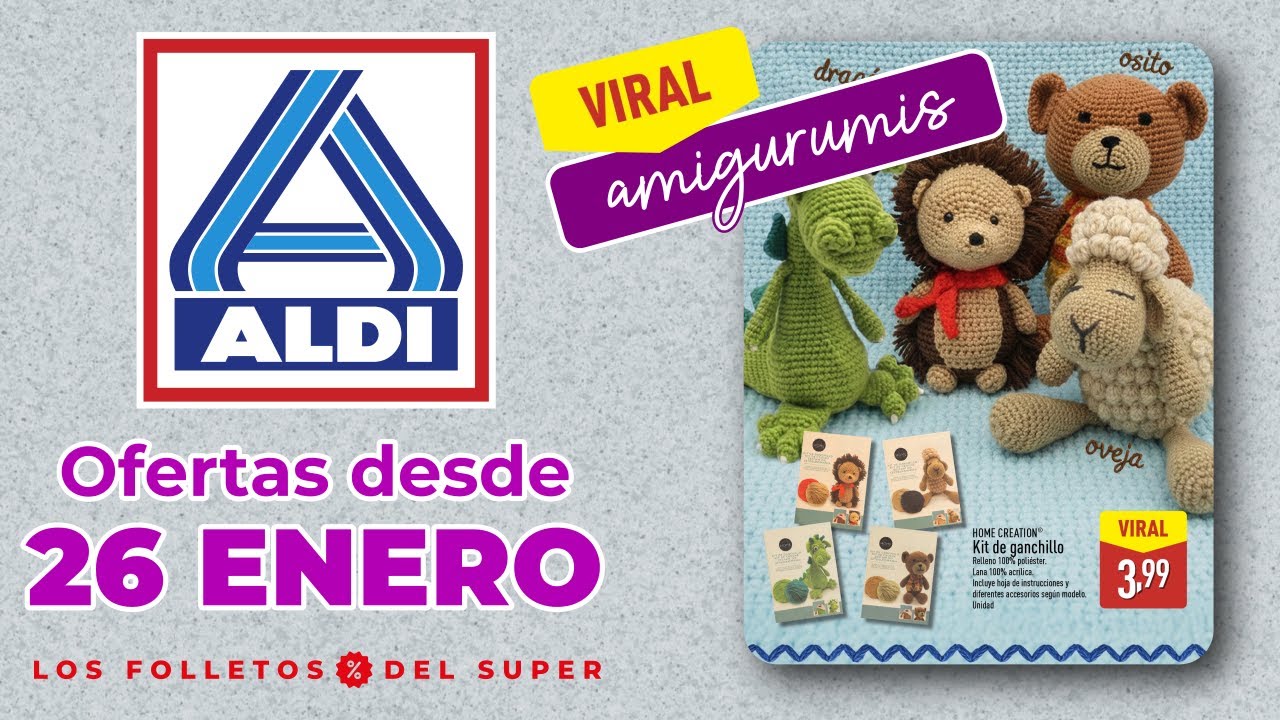 ALDI | ESPECIAL COSTURA | Folleto de OFERTAS de Bazar desde el 26 de enero.