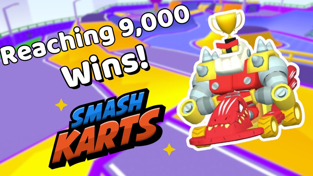 Reaching 9,000 Wins in Smashkarts 🏁🏆