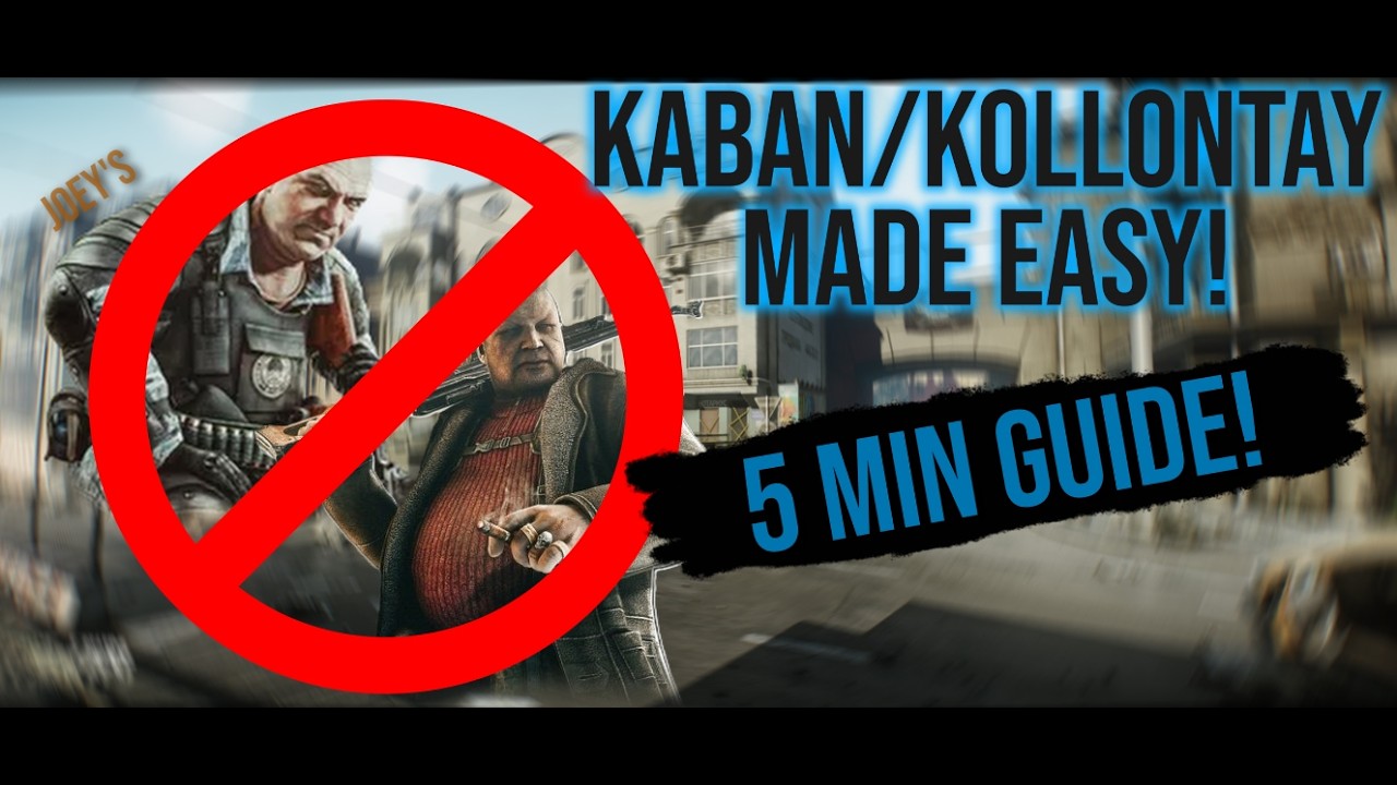 Quick'n Easy Guide for Kaban/Kollontay!