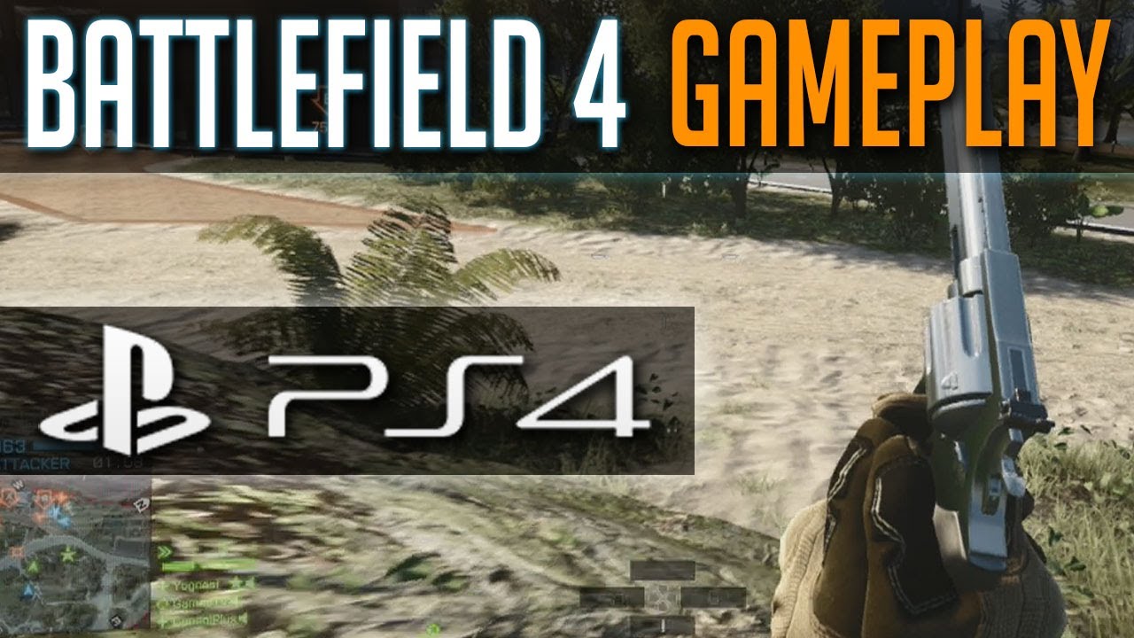 BF4 Playstation 4 Gameplay - Rush G36C Killstreak on Hainan Resort - Battlefield 4 PS4