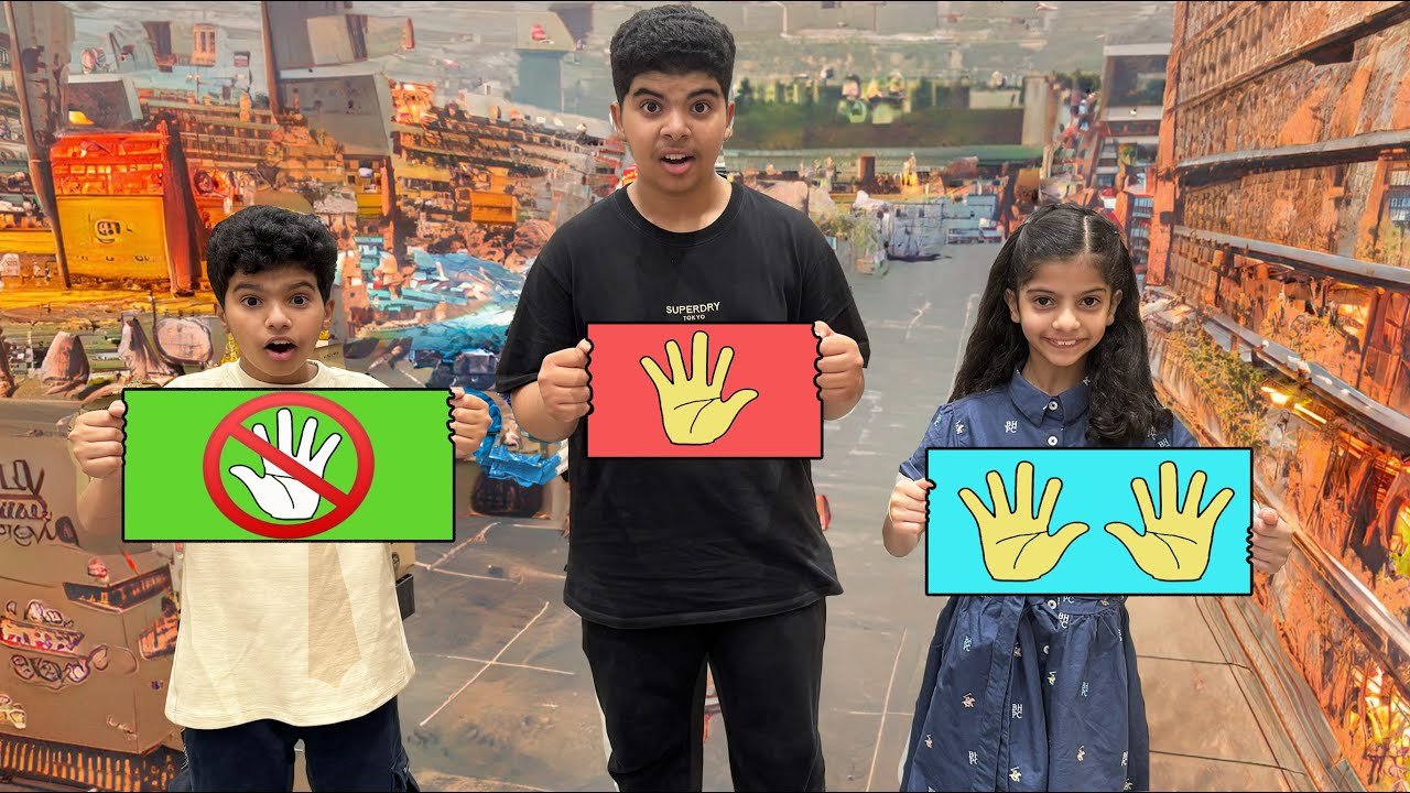 تحدي يد يدين بدون يد 🖐️ نواف ضد دحوم ضد تولين