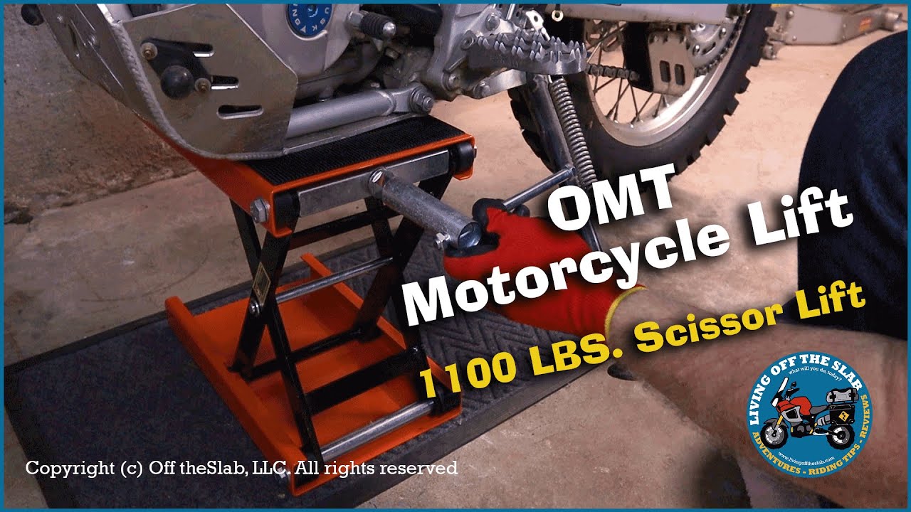 Motorcycle Scissor Lift from Orion Motor Tech