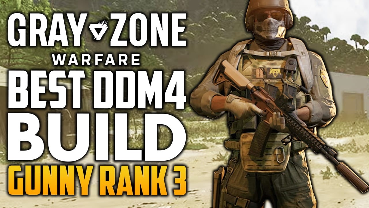 Лучшая сборка DDM4 (ранг Gunny 3) - Gray Zone Warfare