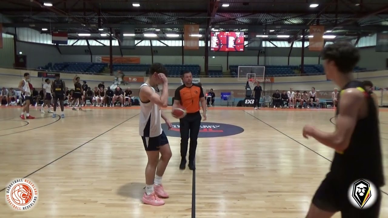Netherlands vs Belgium MU18 (exhibition game)