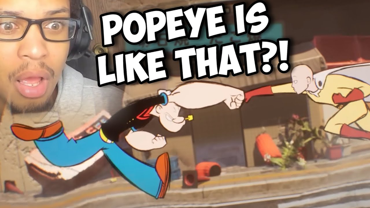 Saitama VS Popeye (One-Punch Man VS Thimble Theatre) | DEATH BATTLE! REACTION