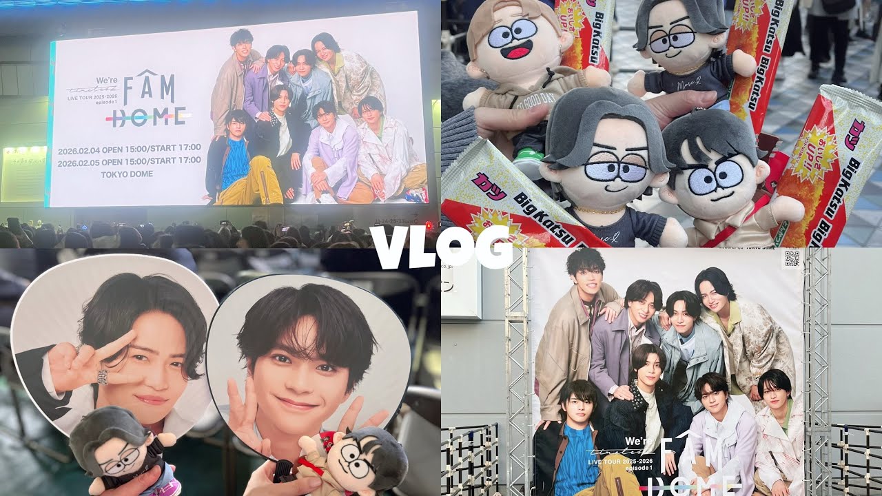 【Live 】We’re timelesz LIVE TOUR 2025-2026  episode 1 FAM DOMEin東京