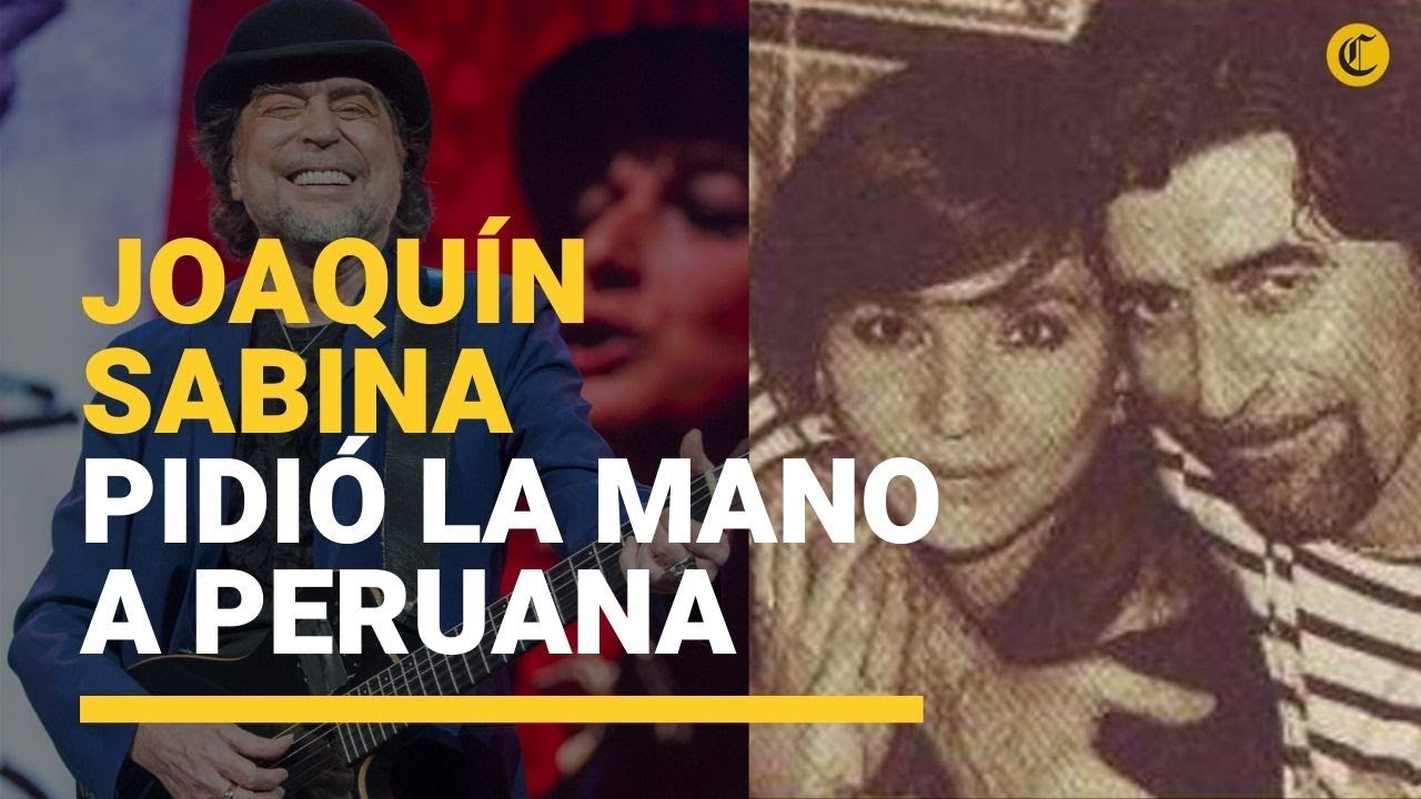 Joaquín Sabina y su historia de amor con la peruana Jimena Coronado