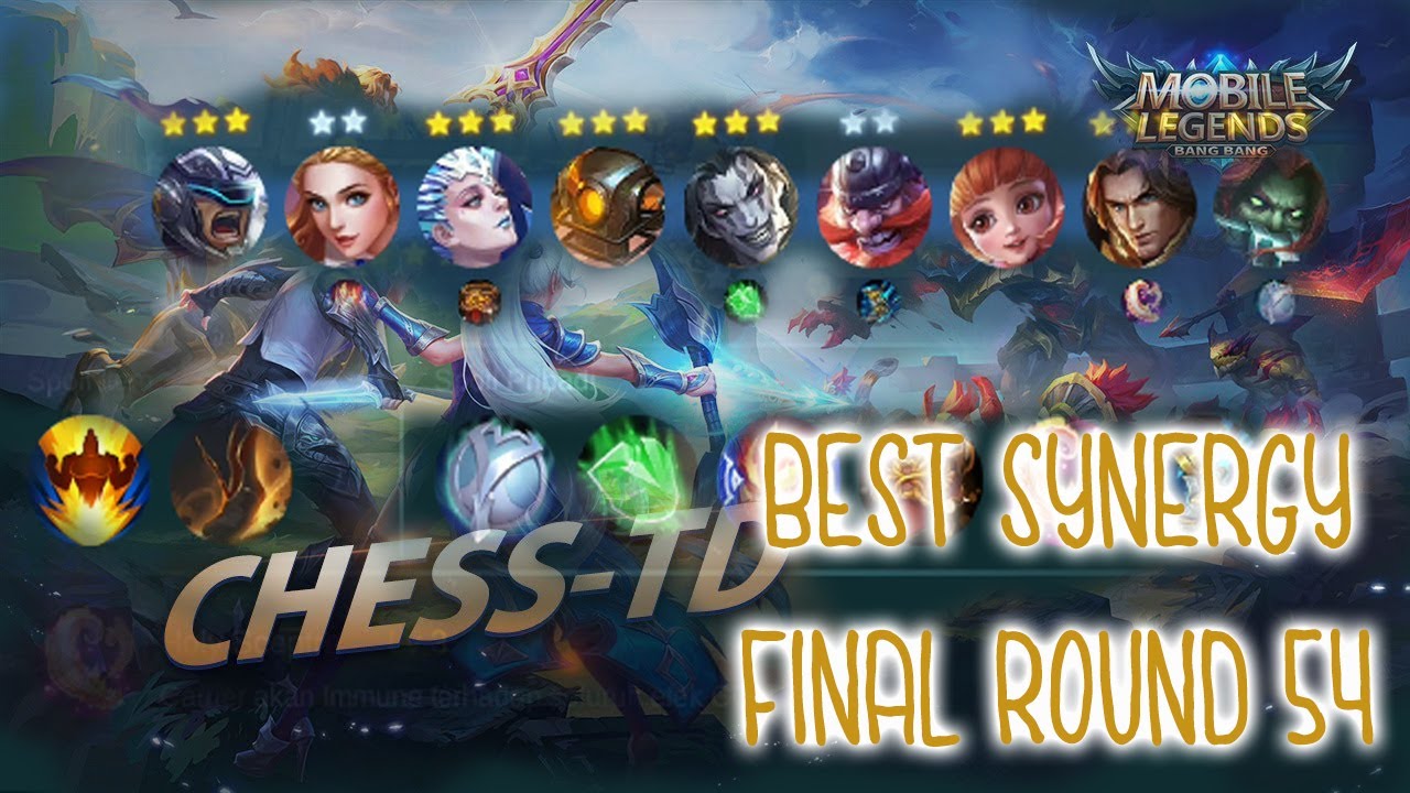 FINAL ROUND MLBB CHESS TD , ROUND 54 - BEST SYNERGY TIGREAL DAMAGE OP