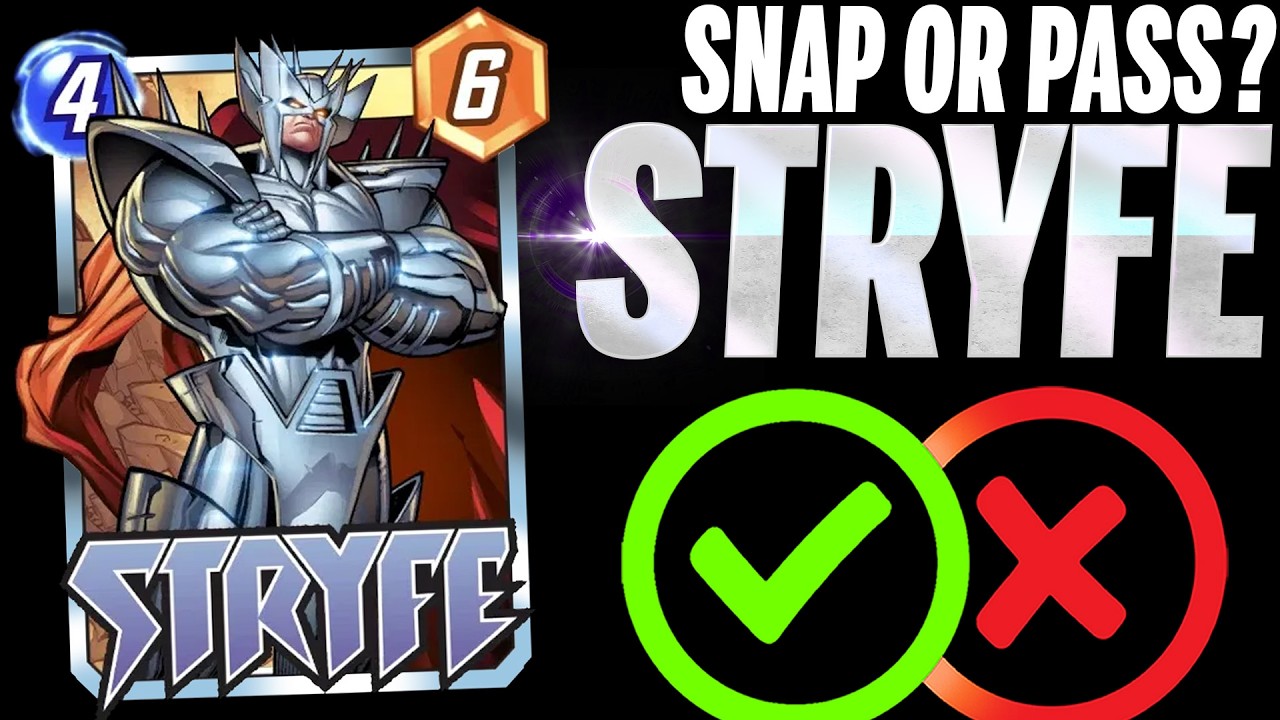 STRYFE 🔩 Подробности и правила | Снэп или Падение | Marvel Snap