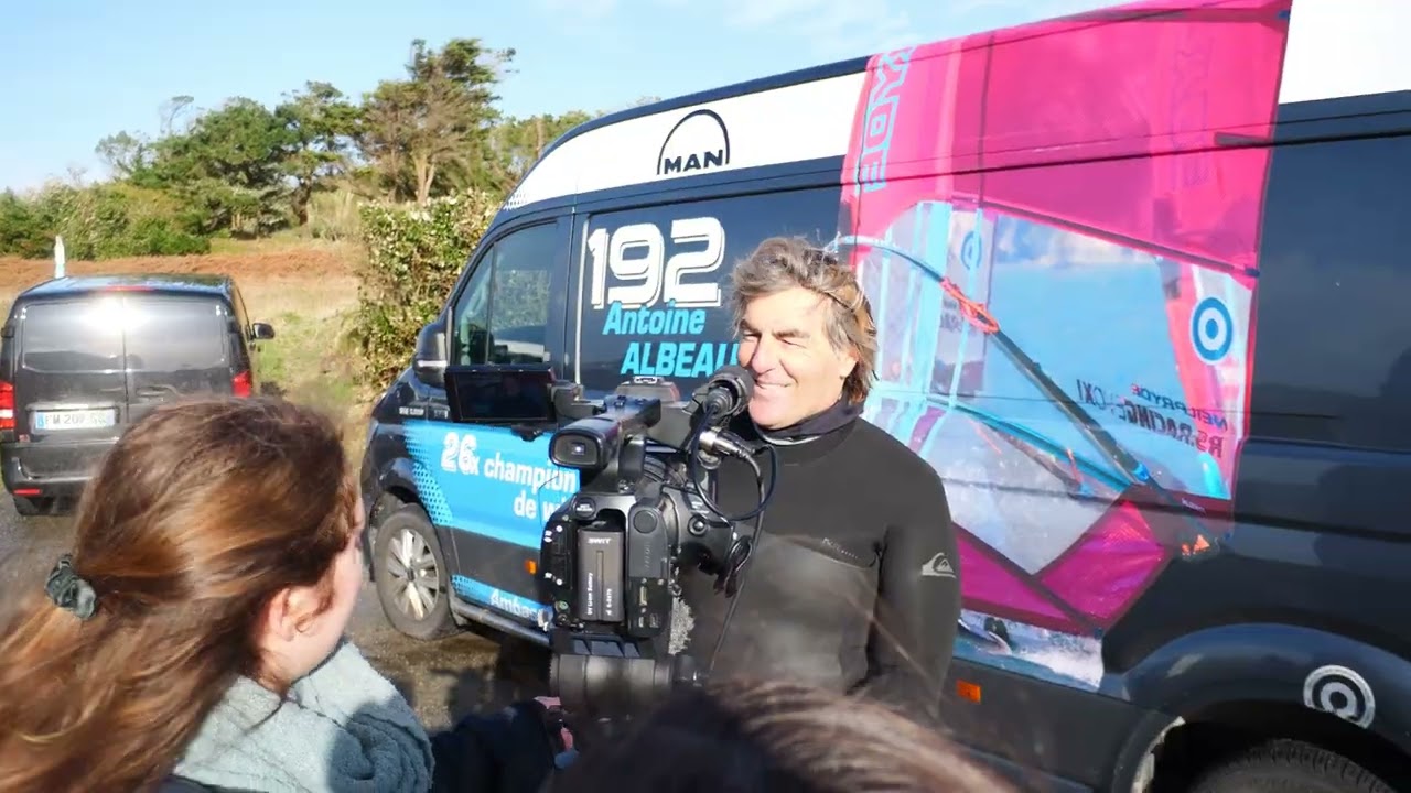 Antoine Albeau Tempête Herminia en France 27/01/25