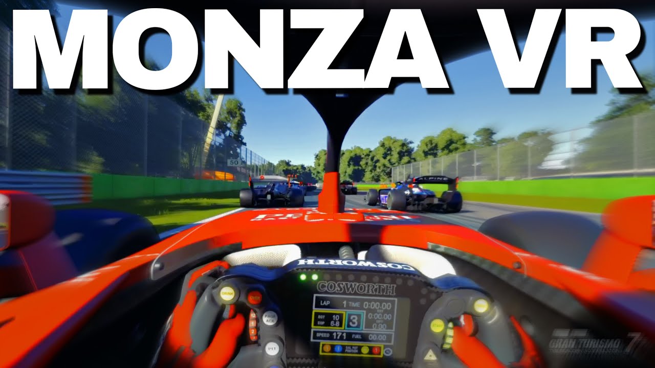 IMMERSIVE Simracing F1 on PSVR2 | Monza 2025 GT7 Super Formula Race
