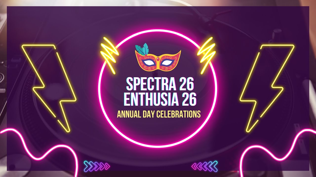 The Stage is Set. The Stars are Ready. Spectra &rsquo;26  Enthusia 26 🌟