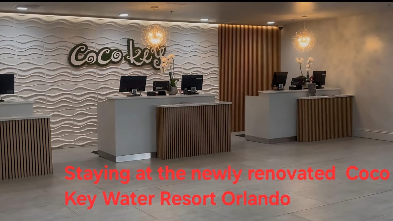 One of the first to stay in the newly renovated rooms in Coco key water hotel Orlando new room tour 