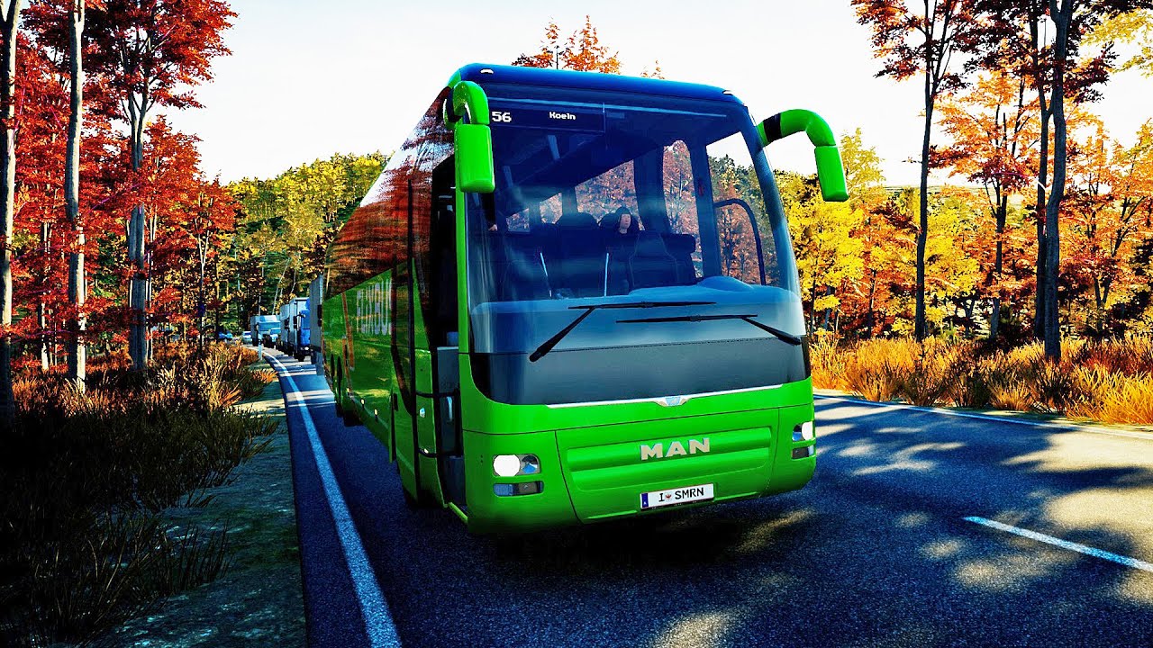 REAL LIFE Graphics ! ! ! Fernbus Simulator - MAN Lion's Coach ! ! ! GAMEPLAY ! ! !