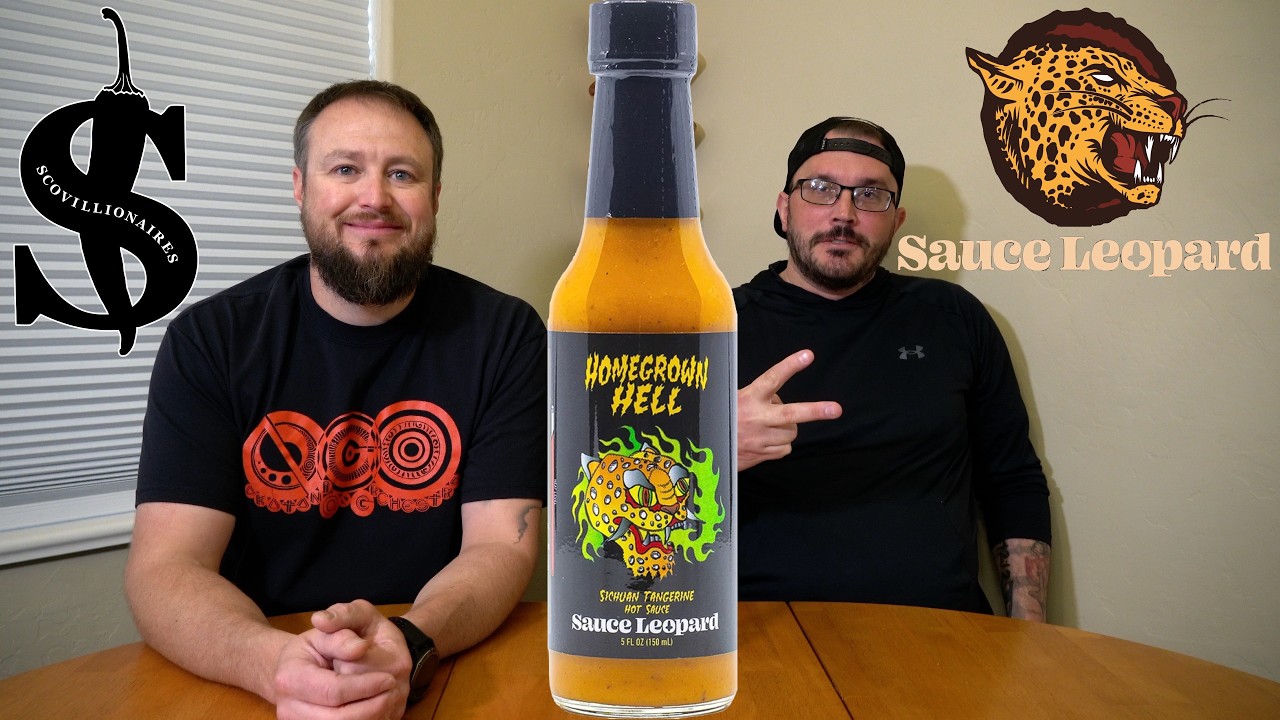Homegrown Hell by Sauce Leopard | Scovillionaires Hot Sauce Review # 264