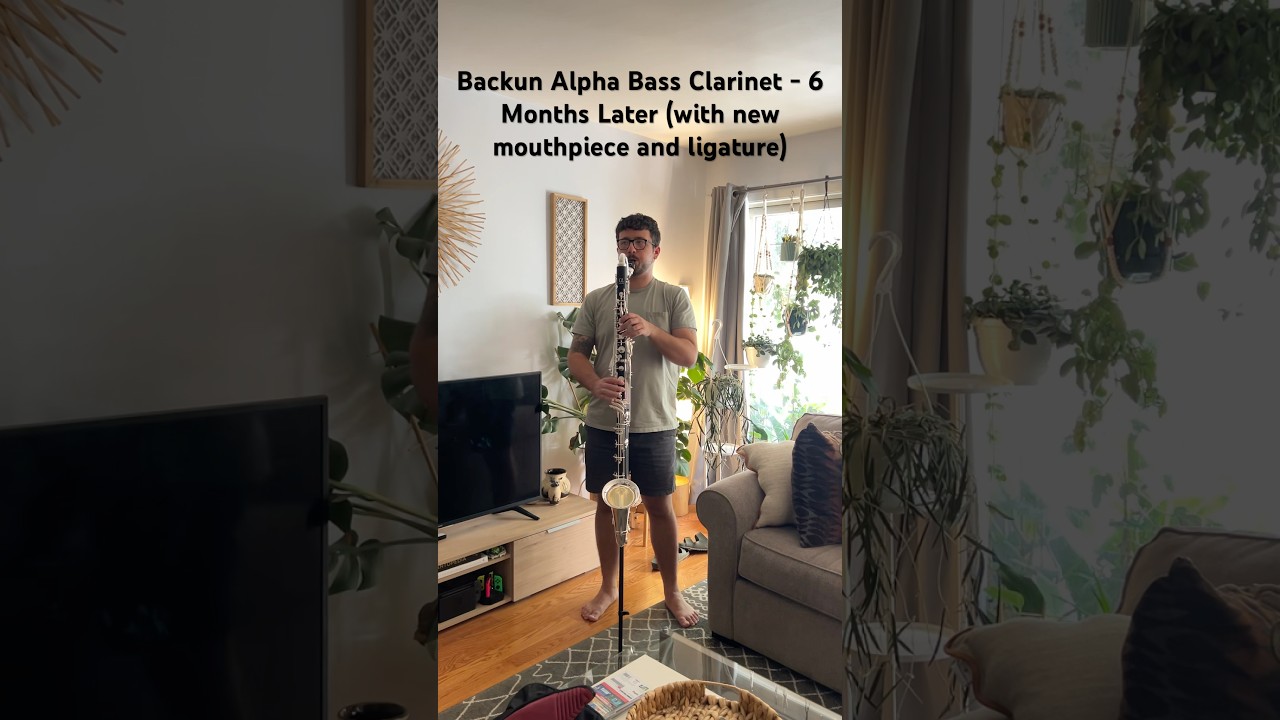 Backun Alpha Bass Clarinet #bassclarinet #backun #clarinet #chromatic