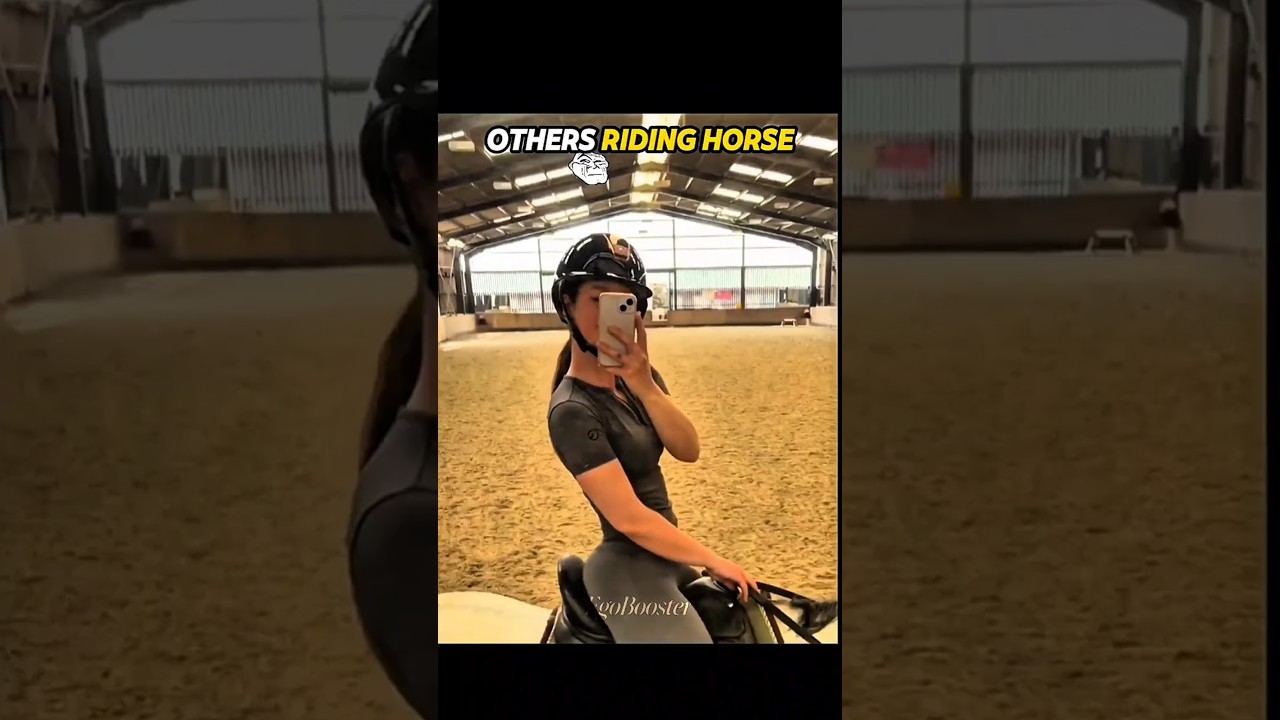 Other Riding Horse Vs The Last One☠️ | #horse #horseriding #shorts