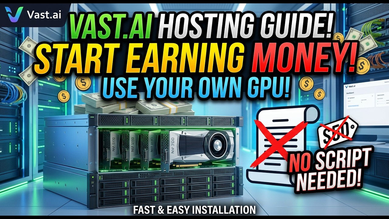 How to Install Ubuntu and Start Hosting on Vast.ai (Step-by-Step)