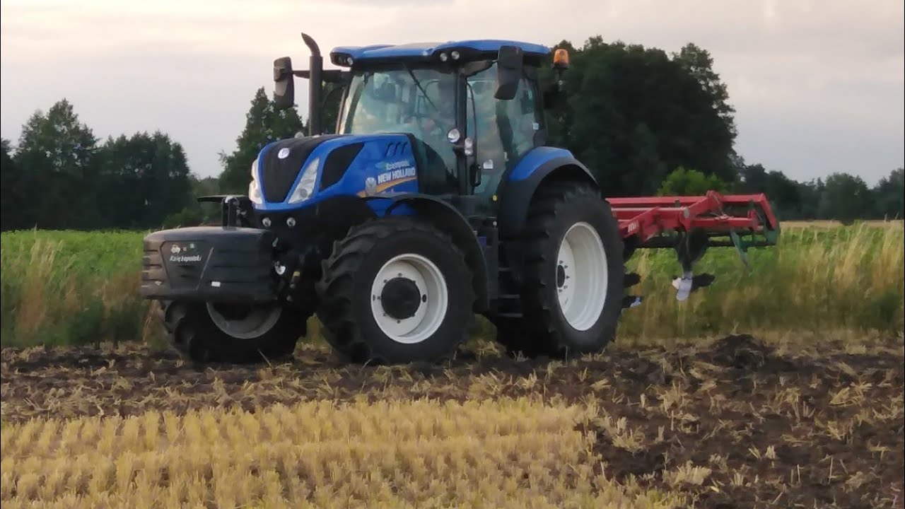 🔥Akcja gruberowanie ścierniska 2022🔥New Holland T7 165S, Unia kos🔥