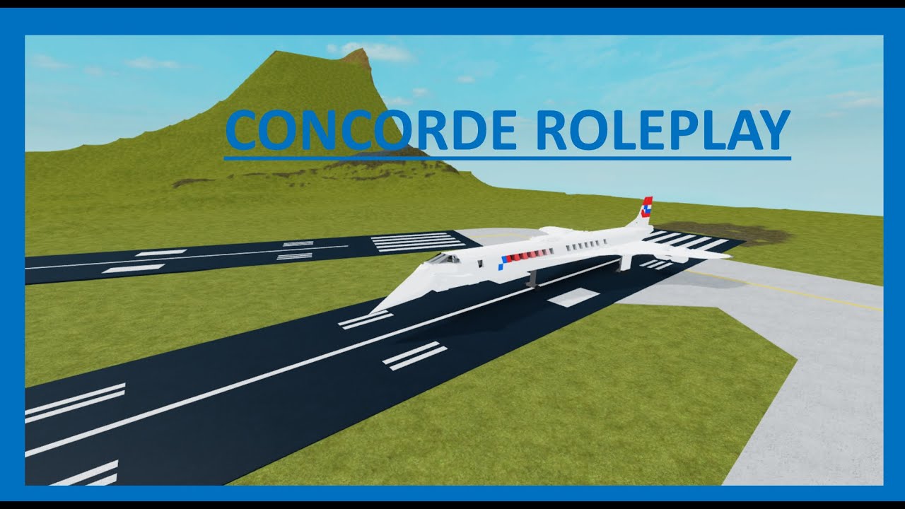 Concorde Roleplay (Roblox Plane Crazy)