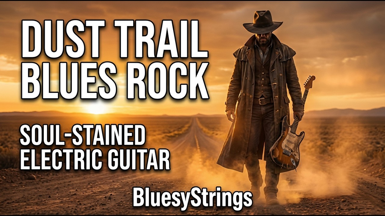 Dust Trail Blues Rock Instrumental | Soul-Stained Electric Guitar