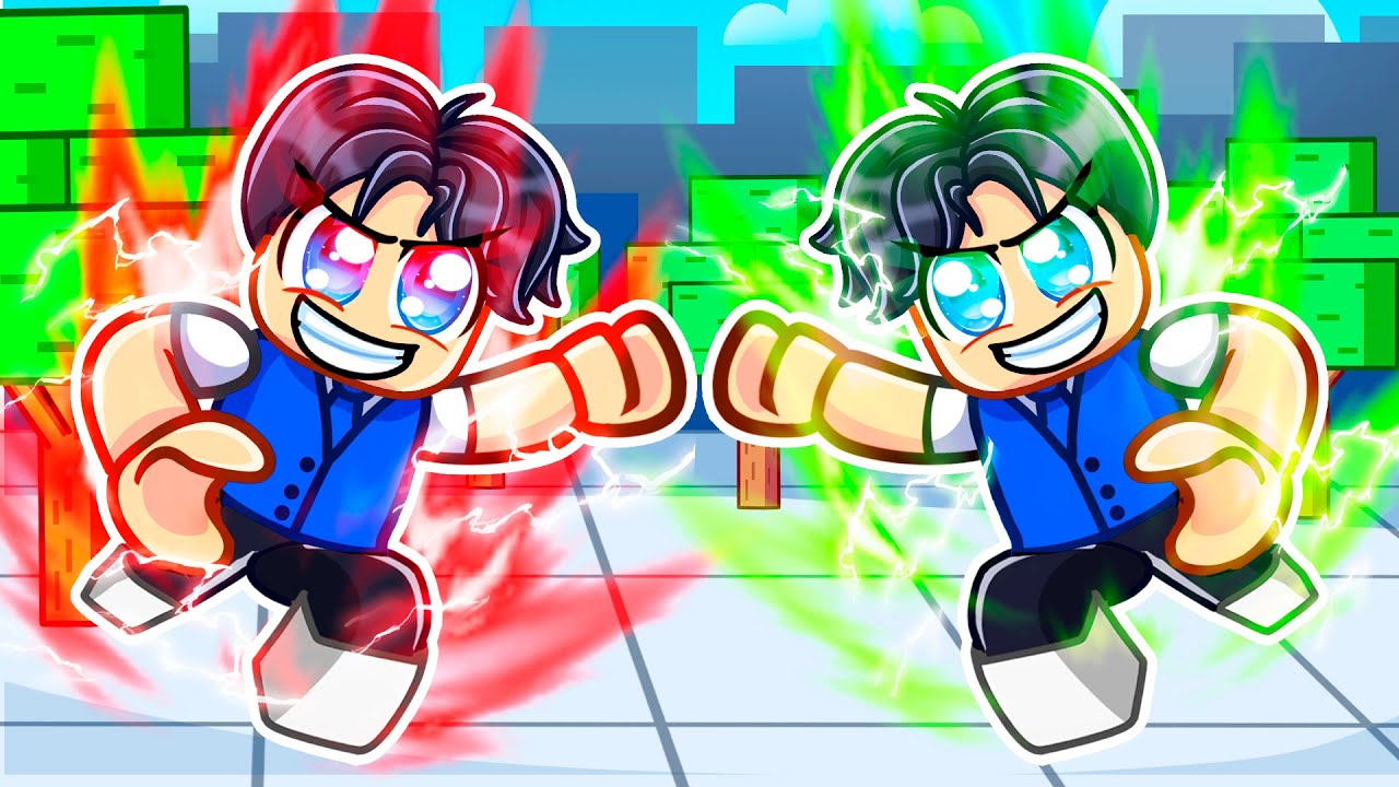 Meet Andy's TWIN BROTHER In Roblox STRONGEST BATTLEGROUNDS!
