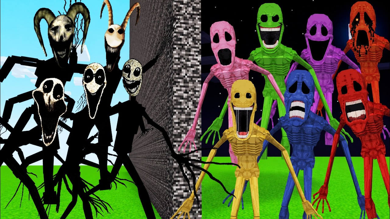 ALL VERITY Vs ALL STALKERS In Mod Battle Minecraft