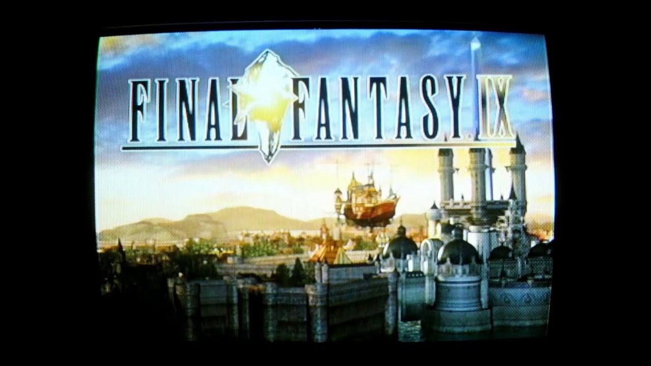 Final Fantasy IX All Cutscenes played on CRT TV