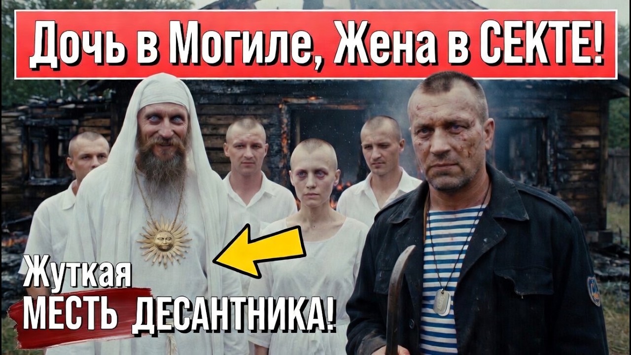 ВЕРНУЛСЯ с Войны Дочь в могиле, жена в СЕКТЕ! Жуткая месть десантника!