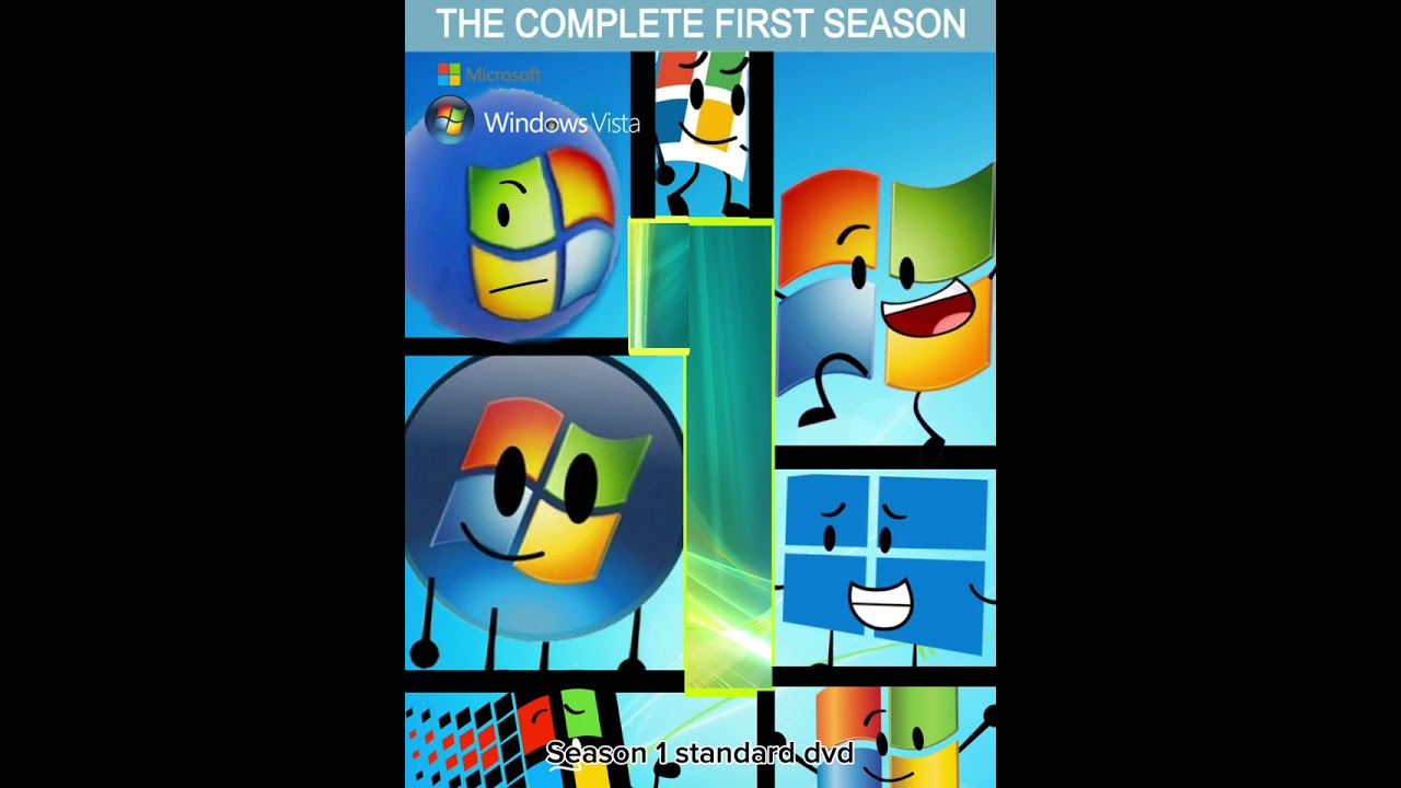 Every Windows Vista (show) DVD concept I made 