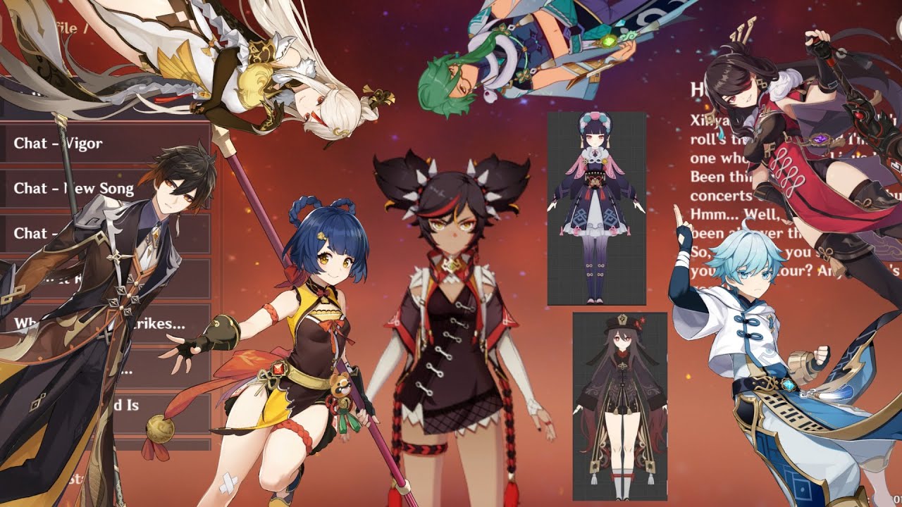 What Xinyan thinks about the other characters