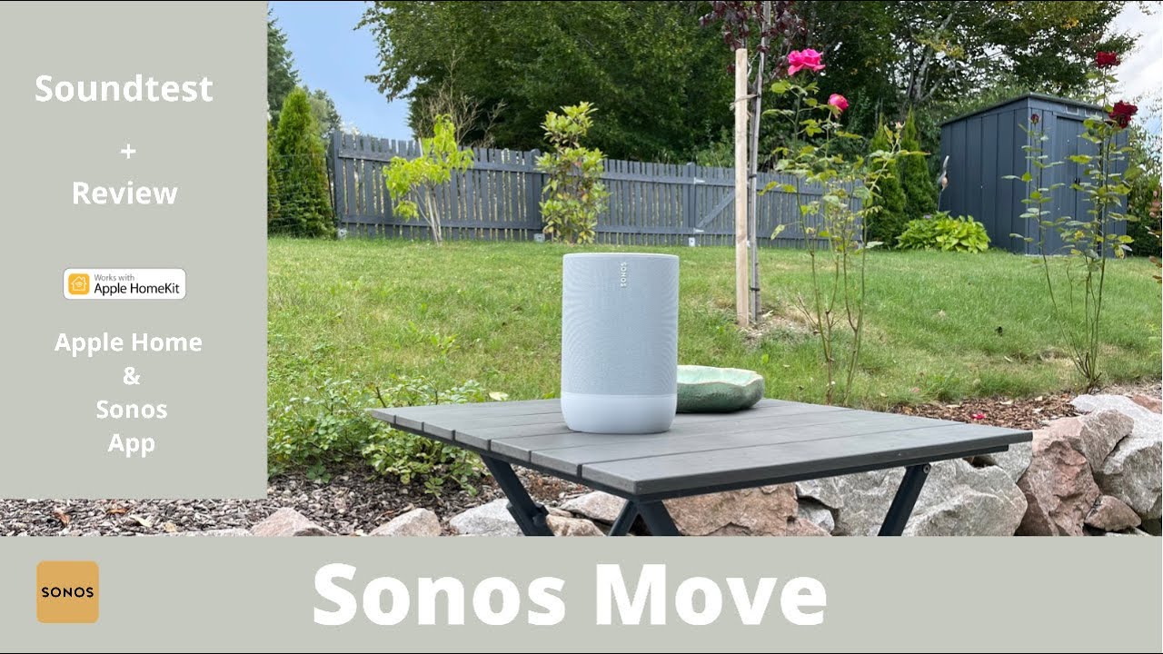 Sonos Move - mein Favorit unter den Tragbaren Lautsprecher!!! Top Sound (mit Soundtest)