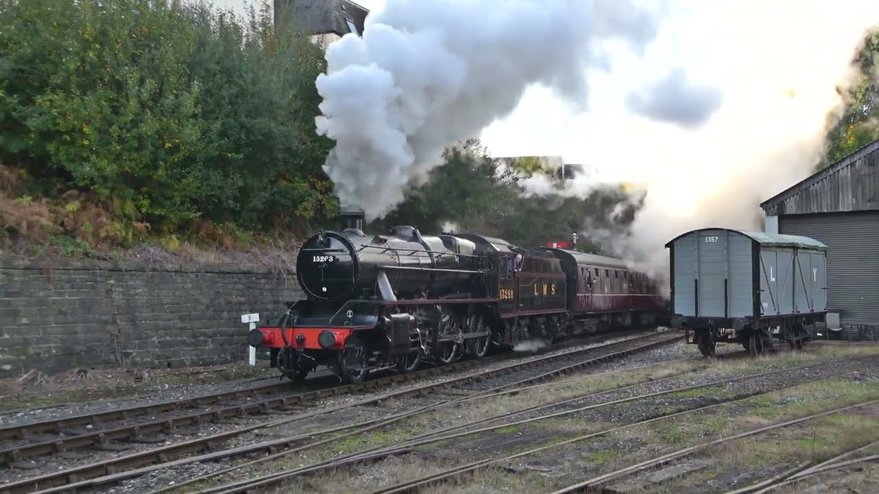 LMS Stanier Mogul 13268 | East Lancashire Railway | Autumn Steam Gala 2025