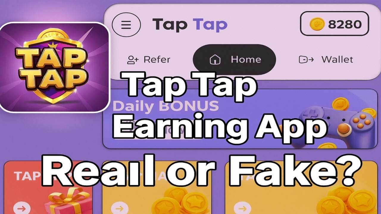 Tap Tap Earn Rewards app review || Tap Tap real or fake