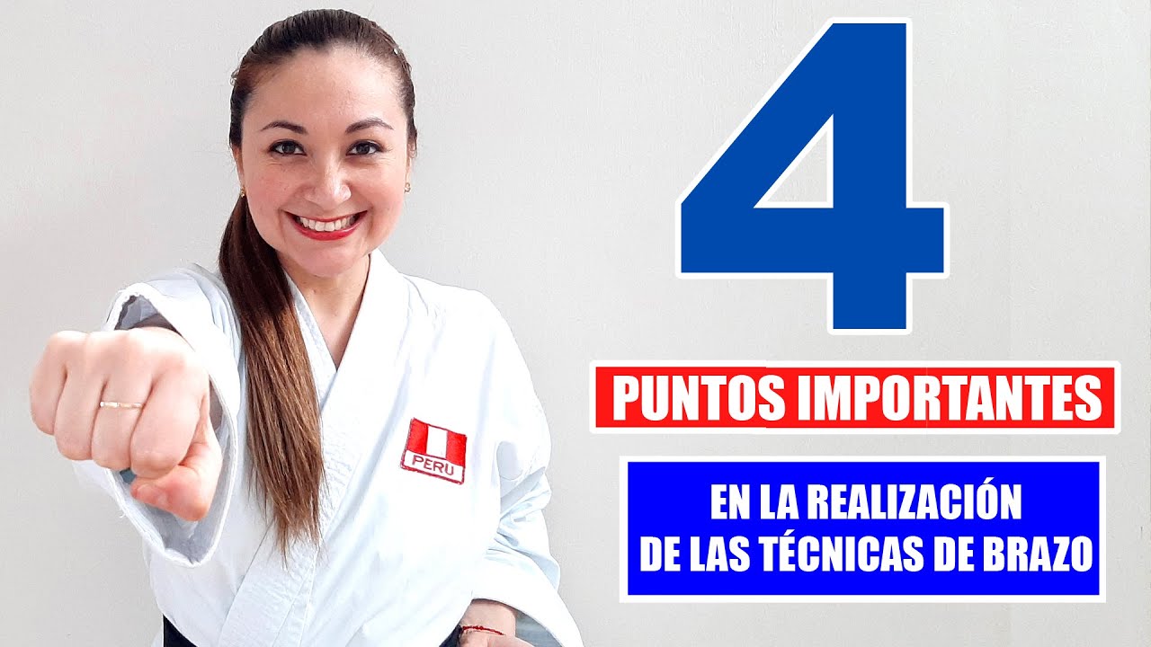 4 Puntos Importantes en la realización de las TÉCNICAS DE BRAZOS