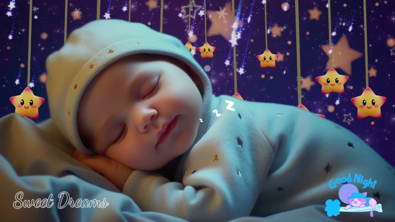 Baby Sleep Music 🍼 Fall Asleep Instantly in 3 Minutes 💖 Overcome Insomnia 🎵 Mozart Brahms