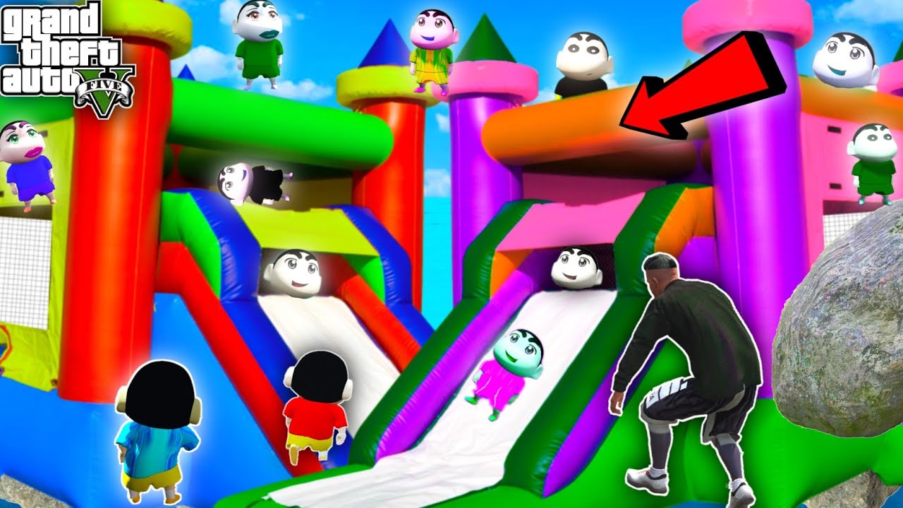 GTA 5 : Shinchan Hiding From Franklin In GTA 5 ! HIDE & SEEK In GTA 5 ! JSS GAMER