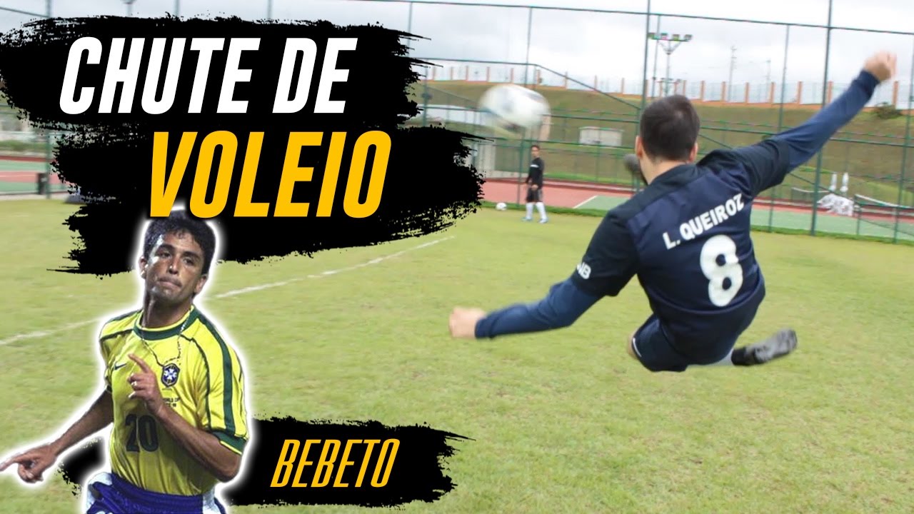 APRENDA O VOLEIO DO BEBETO (Lances efetivos de futebol)