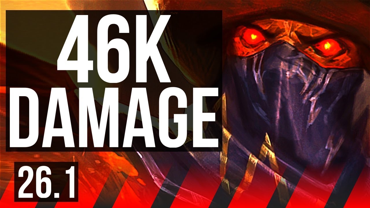 URGOT vs AKALI (TOP) | 46K damage | KR Master | 26.1