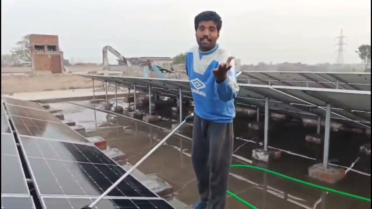 Solar plate wash krty huwy Kiya Huwa 😱