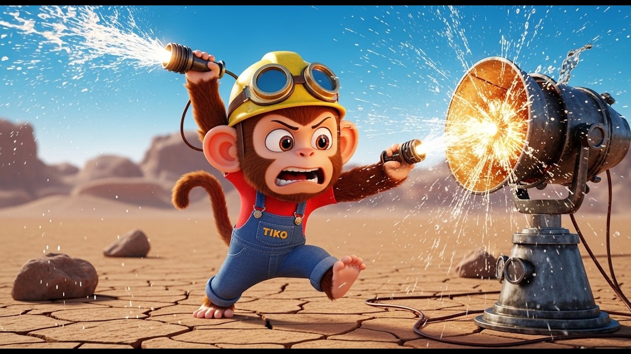 Monkey's Fail #1: Installing an Artificial Rain Machine During a Drought