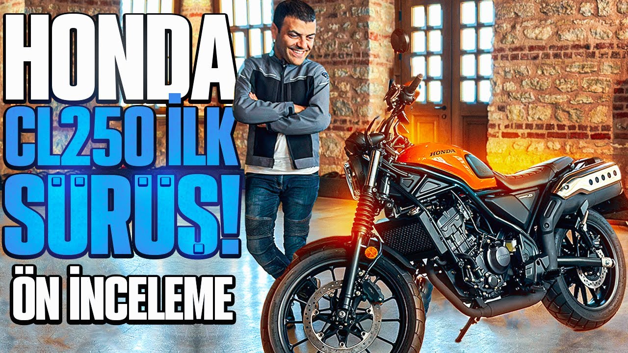 Honda CL 250 İlk sürüş ve ön inceleme | İstanbul motovlog | Kolaçan