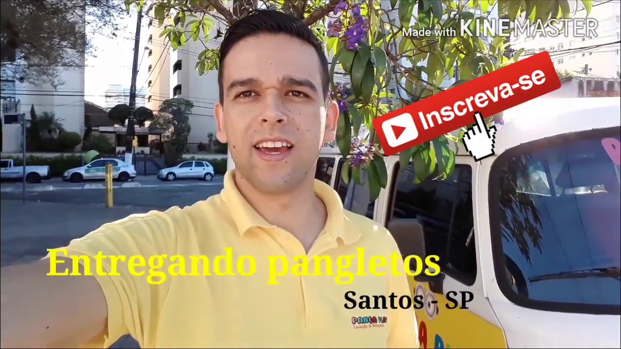 Entregando Panfletos