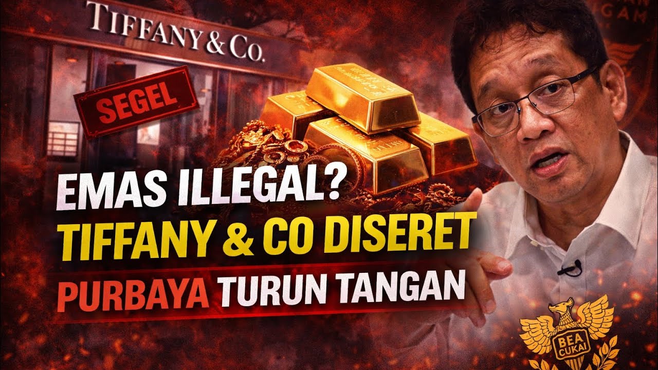 TERUNGKAP‼️ Tiffany & Co Disegel — Dugaan Penyelundupan Emas & Underinvoice, Apa Kata Purbaya?