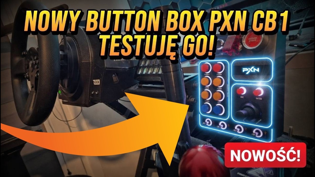Button Box PXN CB1 ulepszenie stanowiska 😎