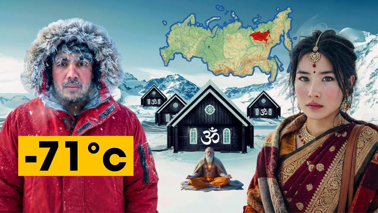 Inside Siberia’s Newly Coldest Hindu City  -71°C ( -95°C)